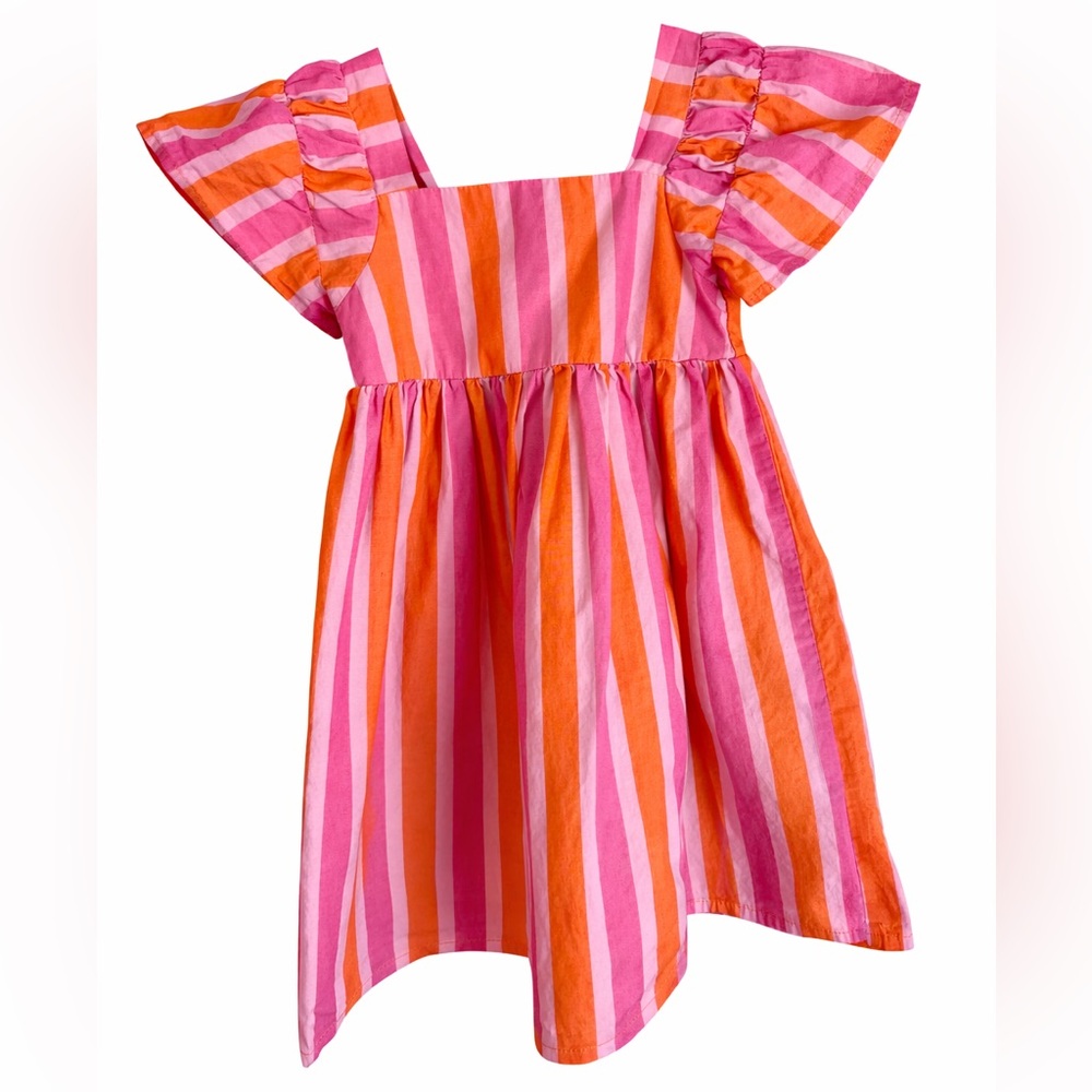 Cotton On Kids Striped Dress- size 4